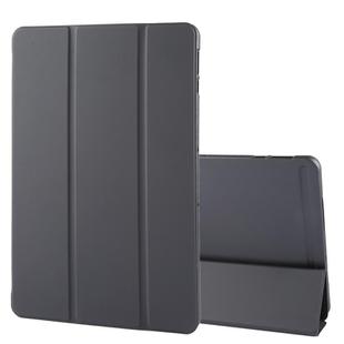 For Honor Pad 9 Tri-fold Silicone Leather Tablet Case(Black)