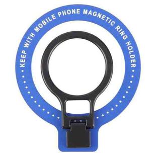 CPS-050 Adhesive MagSafe Magnetic Ring Phone Ring Holder(Blue)