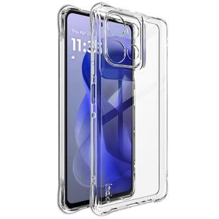 For Motorola Moto G Power 2025 imak Shockproof Airbag TPU Phone Case(Transparent)