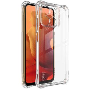 For Motorola Moto G15 4G imak Shockproof Airbag TPU Phone Case(Transparent)
