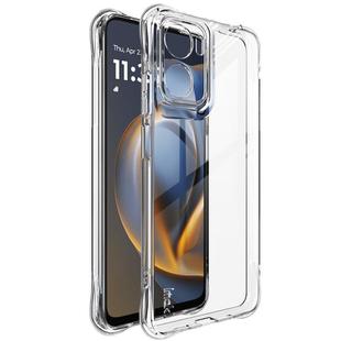 For Motorola Moto G05 4G imak Shockproof Airbag TPU Phone Case(Transparent)
