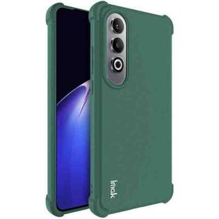 For OnePlus Nord CE4 5G / OPPO K12 5G imak Shockproof Airbag TPU Phone Case(Matte Green)