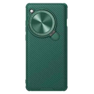 For OnePlus 12 NILLKIN CamShield Prop MagSafe Magnetic PC Phone Case(Green)