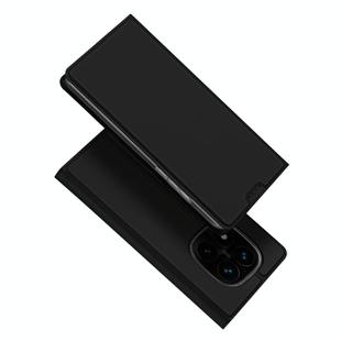 For Redmi Note 14 Pro+ 5G DUX DUCIS Skin Pro Series Flip Leather Phone Case(Black)