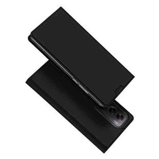 For OPPO Reno12 Global DUX DUCIS Skin Pro Series Flip Leather Phone Case(Black)