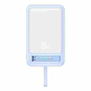 USAMS US-CD219 10000mAh PD20W Magnetic Fast Charge Power Bank(Blue)