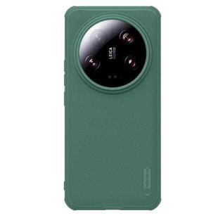 For Xiaomi 14 Ultra NILLKIN Super Frosted Shield Pro MagSafe Magnetic Phone Case(Green)
