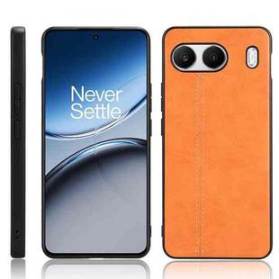 For OnePlus Nord 4 5G Cow Pattern Sewing Back Cover Phone Case(Orange)