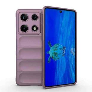 For Infinix Note 30 Pro X6788 Magic Shield TPU + Flannel Phone Case(Purple)