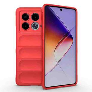 For Infinix Note 40 5G India Magic Shield TPU + Flannel Phone Case(Red)