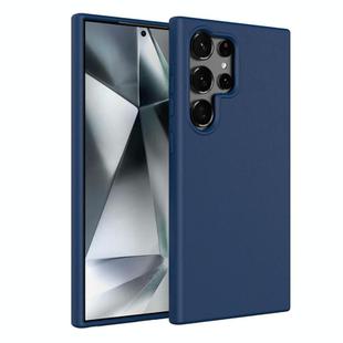 For Samsung Galaxy S25 Ultra 5G Wheat Straw Material + TPU Phone Case(Blue)