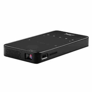 S90 DLP Android 9.0 2GB+32GB 4K Mini WiFi Smart Projector, Power Plug:EU Plug(Black)