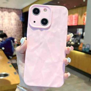 For iPhone 14 Plus Frosted Wrinkles Texture TPU Phone Case(Pink)