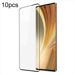 For vivo T4 Ultra 5G 10pcs DUX DUCIS 0.33mm 9H Medium Alumina Tempered Glass Film