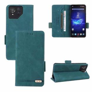 For ASUS Zenfone 8 / 8 Pro Magnetic Clasp Leather Phone Case(Green)