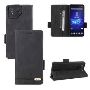 For ASUS Zenfone 8 / 8 Pro Magnetic Clasp Leather Phone Case(Black)