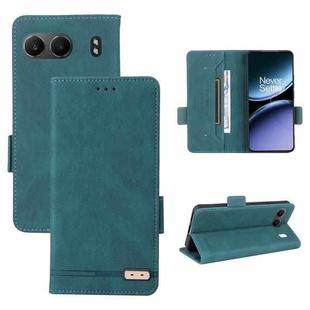 For OnePlus Nord 4 Magnetic Clasp Leather Phone Case(Green)