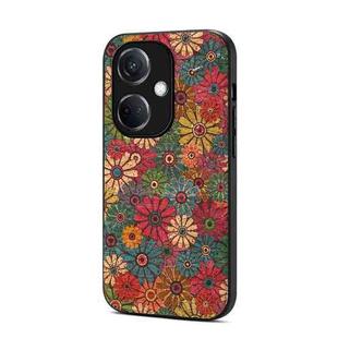 For OPPO K11 Four Seasons Flower Language Series TPU Phone Case(Spring Green)