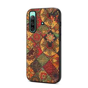 For Sony Xperia 10 IV Four Seasons Flower Language Series TPU Phone Case(Autumn Yellow)