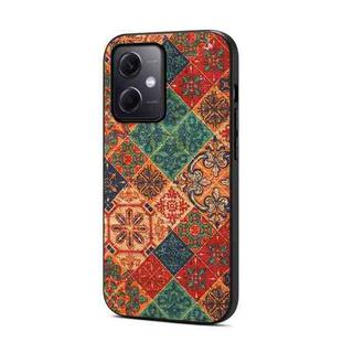 For Xiaomi Redmi Note 12 Four Seasons Flower Language Series TPU Phone Case(Winter Blue)