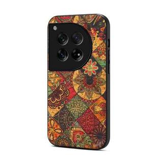 For OnePlus 12 Four Seasons Flower Language Series TPU Phone Case(Autumn Yellow)