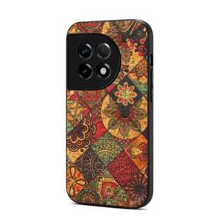 For OnePlus Ace 2 Four Seasons Flower Language Series TPU Phone Case(Autumn Yellow)