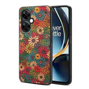 For OnePlus Ace 3 Four Seasons Flower Language Series TPU Phone Case(Spring Green)