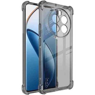 For Realme 12 Pro+ / 12 Pro imak Shockproof Airbag TPU Phone Case(Transparent Black)