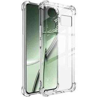 For Realme GT5 5G imak Shockproof Airbag TPU Phone Case(Transparent)