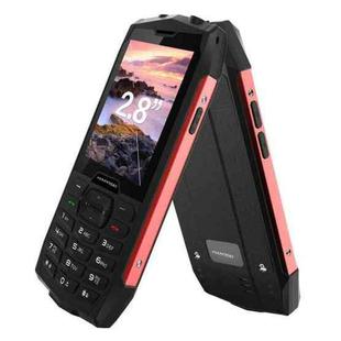 HAMTOD H3 Rugged Phone, EU Version, 2.8 inch T107 ARM CortexTM A7 Quad-core 1.0GHz, Network: 4G, VoLTE, BT, SOS(Red)