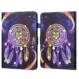 For Amazon Kindle Fire HD10 2023/2021 Coloured Drawing Stitching Smart Leather Tablet Case(Starry Sky Wind Chime)