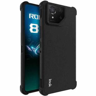 For Asus ROG Phone 8 / Phone 8 Pro imak Shockproof Airbag TPU Phone Case(Matte Black)