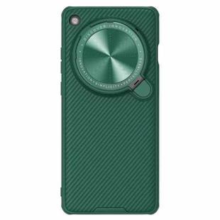 For OPPO Find X7 Ultra NILLKIN CamShield Prop MagSafe Magnetic PC Phone Case(Green)