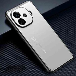 For vivo iQOO Z9 / Z9 Turbo Frosted Metal Phone Case(Silver)