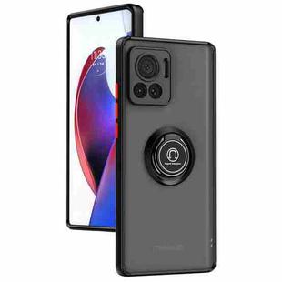 For Motorola Edge 30 Ultra Q Shadow 1 Series TPU + PC Phone Case with Ring(Black+Red)