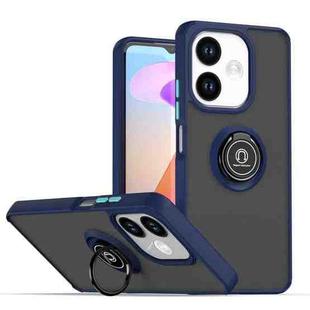 For OPPO A5 Pro 5G Global Q Shadow 1 Series TPU + PC Phone Case with Ring(Royal Blue)