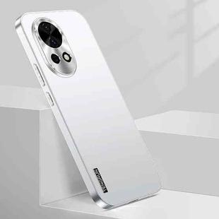 For Huawei nova 13 Streamer Series Micro Frosted Metal Paint PC Phone Case(Silver)