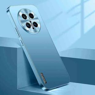 For Huawei Mate 70 Pro / 70 Pro+ Streamer Series Micro Frosted Metal Paint PC Phone Case(Sierra Blue)