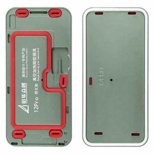 For iPhone 12 / 12 Pro LCD Screen Frame Vacuum Heating Glue Removal Mold with Holder