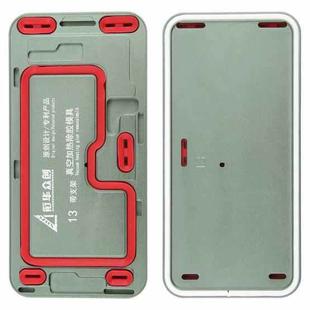 For iPhone 13 LCD Screen Frame Vacuum Heating Glue Removal Mold with Holder