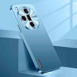 For OPPO Find X7 Ultra Streamer Series Micro Frosted Metal Paint PC Phone Case(Sierra Blue)