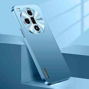 For OPPO Find X7 Streamer Series Micro Frosted Metal Paint PC Phone Case(Sierra Blue)