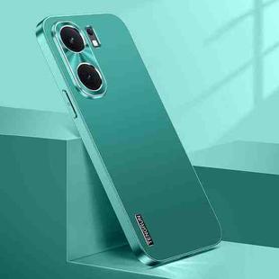 For vivo iQOO Neo 9 Streamer Series Micro Frosted Metal Paint PC Phone Case(Alpine Green)