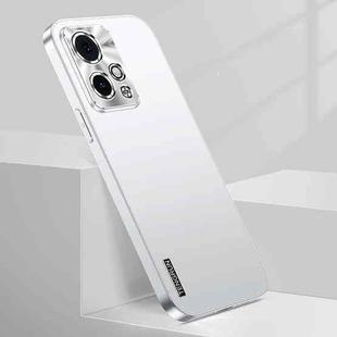 For Honor 90 GT Streamer Series Micro Frosted Metal Paint PC Phone Case(Silver)