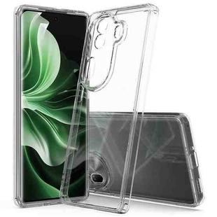 For OPPO Reno11 Pro 5G Global Scratchproof Acrylic TPU Phone Case(Transparent)