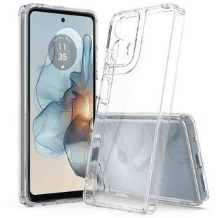 For Motorola Moto E14 4G Scratchproof Acrylic TPU Phone Case(Transparent)