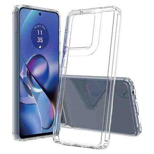 For Motorola Edge 60 Stylus Scratchproof Acrylic TPU Phone Case(Transparent)