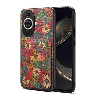 For Huawei nova 11 / 11 Ultra Dual Card Slot Holder Phone Case(Spring Green)