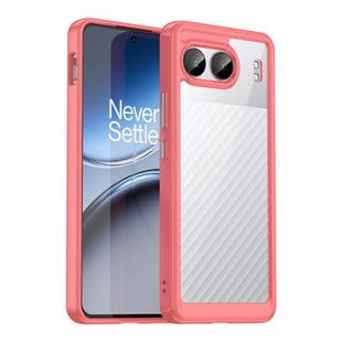 For OnePlus Nord 4 Colorful Series Acrylic Hybrid TPU Phone Case(Red)