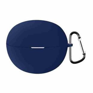 For Huawei FreeClip Earphone Liquid Silicone Protective Case(Midnight Blue)